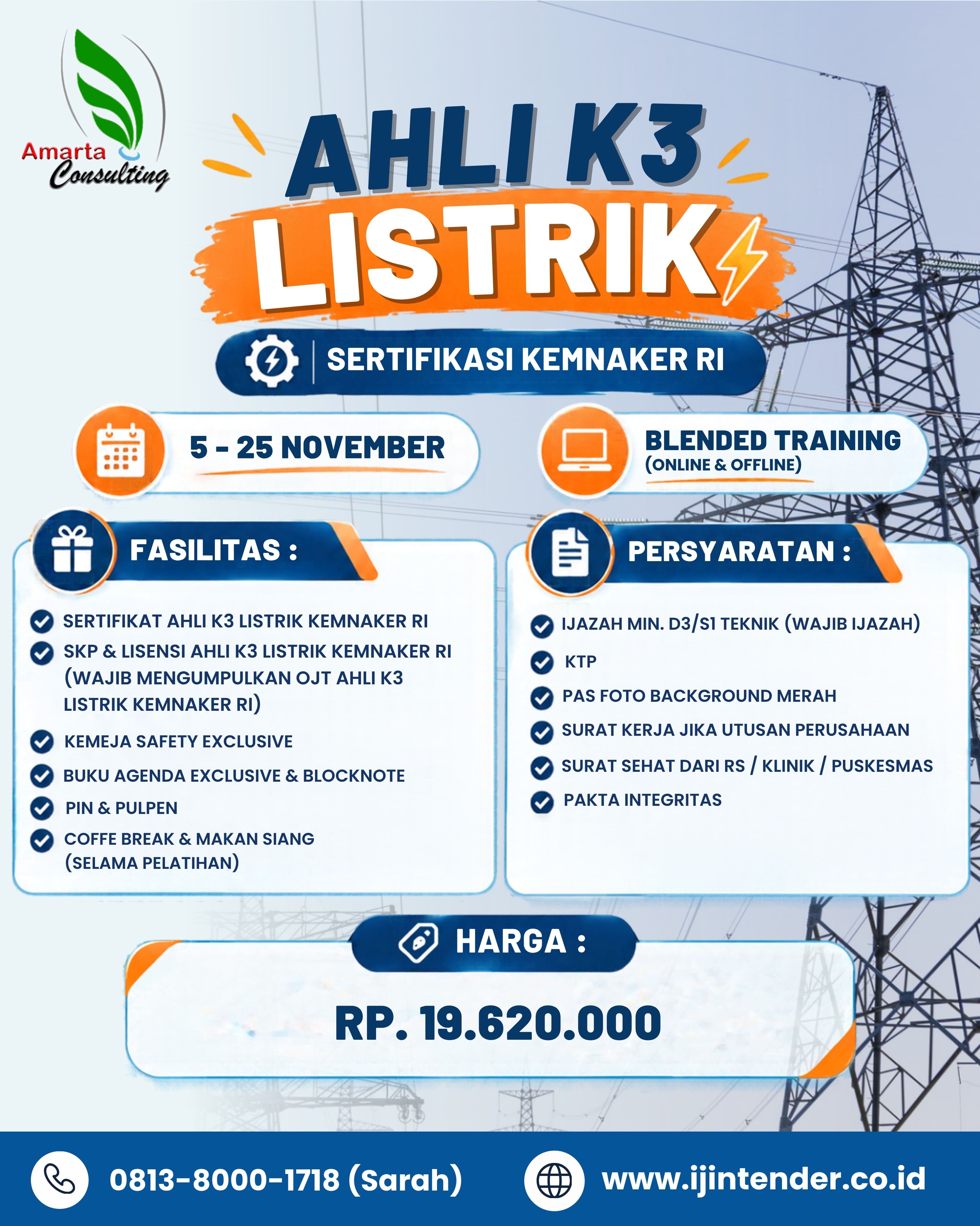 Training Ahli K3 Listrik